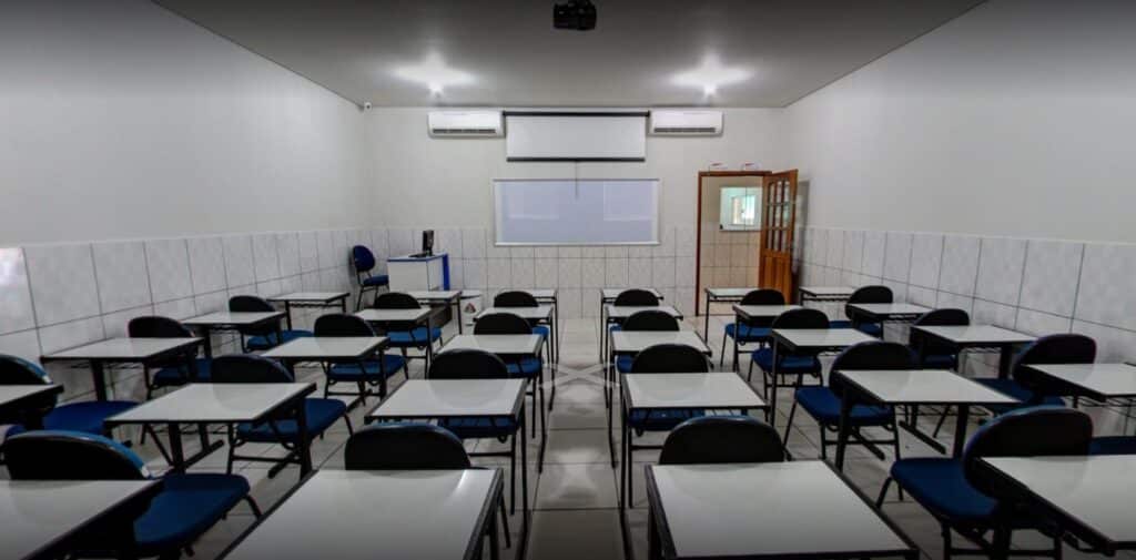 Salas de aula climatizadas - Unopar Porto Velho   